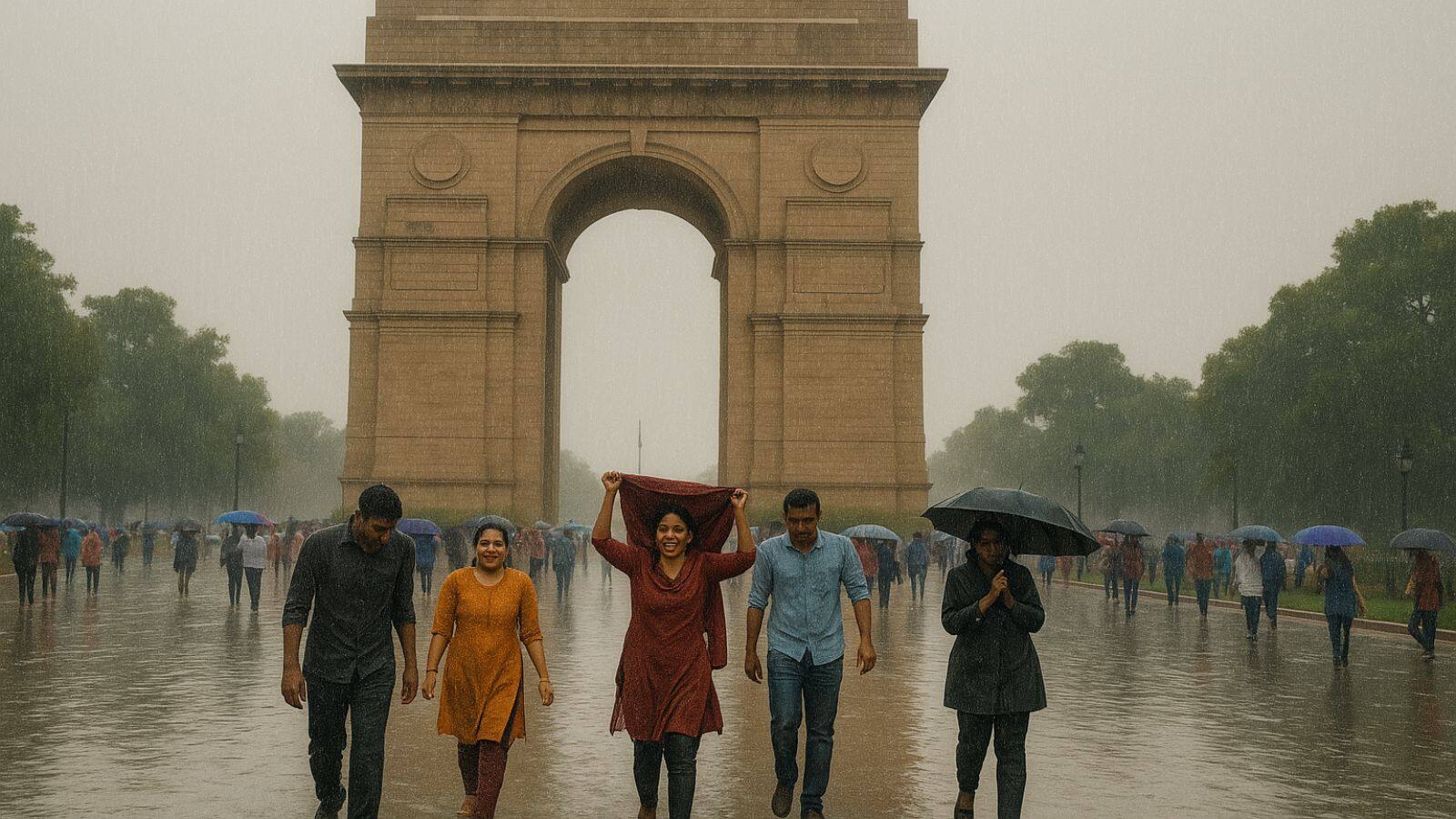 National-Rain Alert: दिल्ली-NCR में गर्मी से राहत, तेज हवाओं के साथ झमाझम बारिश…अगले 24 घंटे ऐसा रहेगा मौसम का हाल – #INA National-Rain Alert: दिल्ली-NCR में गर्मी से राहत, तेज हवाओं के साथ झमाझम बारिश…अगले 24 घंटे ऐसा रहेगा मौसम का हाल – #INA