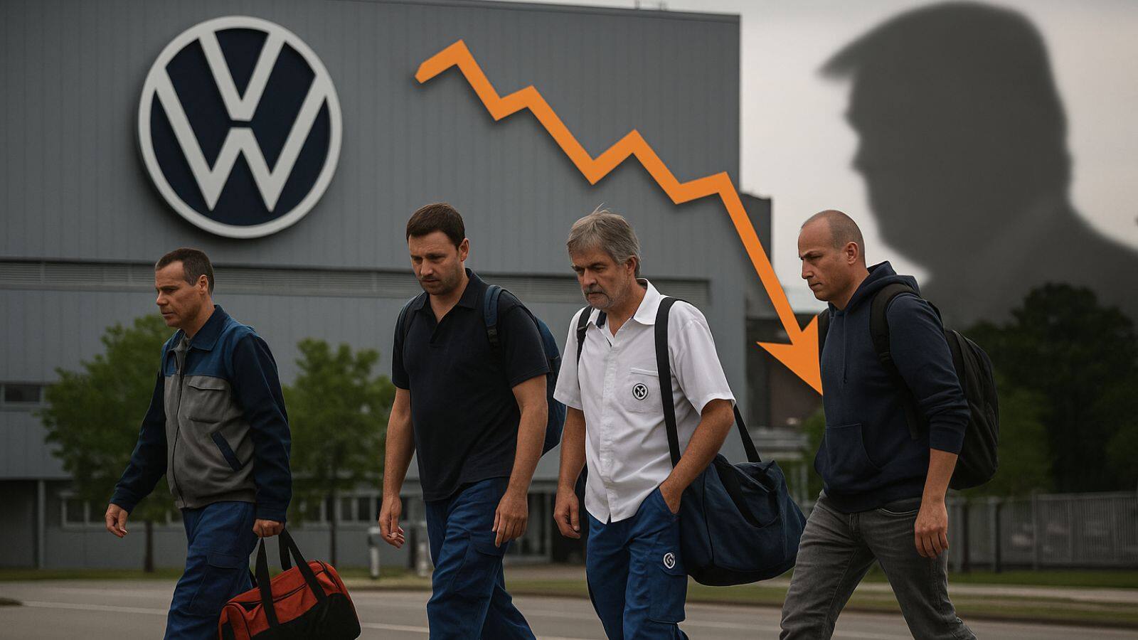 National-Trump टैरिफ का असर: Volkswagen का 40% गिरा मुनाफा, 7000 कर्मचारियों की छंटनी – #INA National-Trump टैरिफ का असर: Volkswagen का 40% गिरा मुनाफा, 7000 कर्मचारियों की छंटनी – #INA