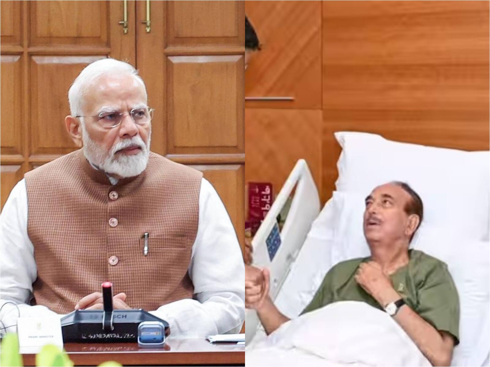 National-PM मोदी ने कुवैत गए गुलाम नबी आजाद को किया फोन, तबीयत के बारे में ली जानकारी – #INA National-PM मोदी ने कुवैत गए गुलाम नबी आजाद को किया फोन, तबीयत के बारे में ली जानकारी – #INA