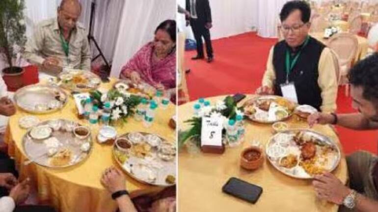 National-एक थाली 5000 की और चांदी के एक प्लेट का किराया 550 रुपये, विवाद में आया महाराष्ट्र सरकार का कार्यक्रम – #INA National-एक थाली 5000 की और चांदी के एक प्लेट का किराया 550 रुपये, विवाद में आया महाराष्ट्र सरकार का कार्यक्रम – #INA