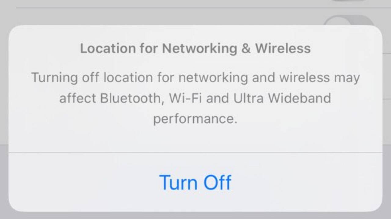 Here Is How You Can Enable Or Disable The U Ultra Wideband Chip On