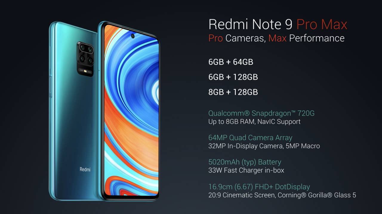 Redmi Note 9s 128gb