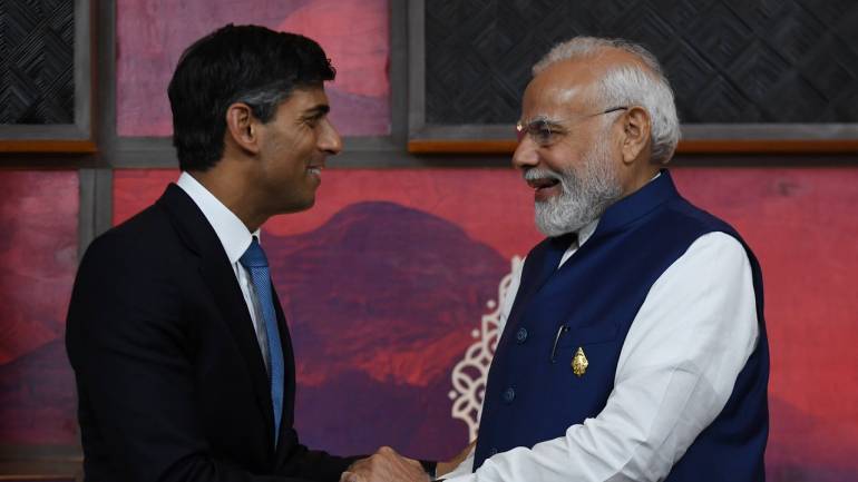 G Summit Ek Mazboot Dosti Says Rishi Sunak After Meeting Pm Modi