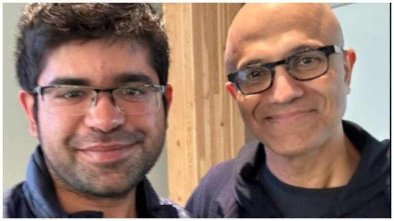 Iit Madras Alumnus Takes A Dig At Google With A Satya Nadella Selfie