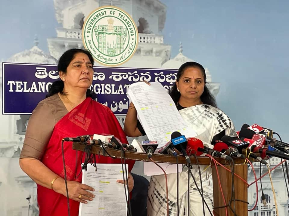 Musi River Project K Kavitha Levels Explosive Charges On Congress