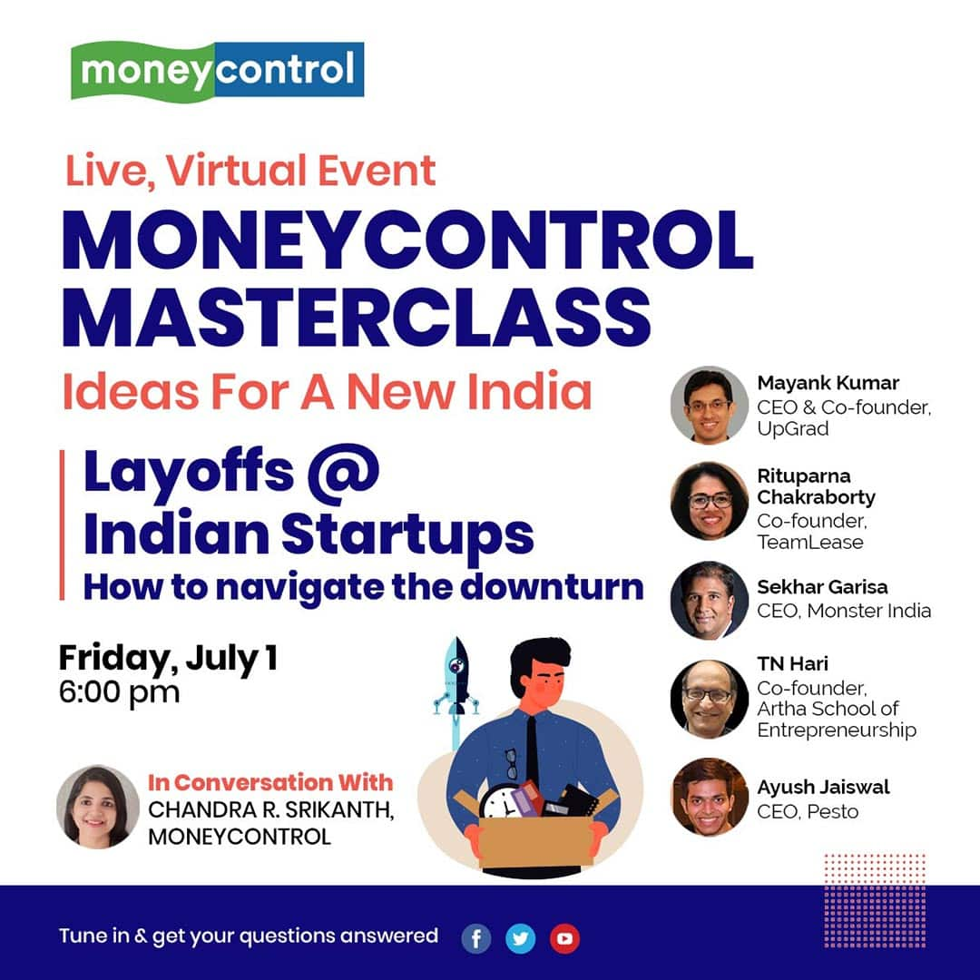 Moneycontrol Masterclass 29 Layoffs Indian startups cross 11,000 What can youngsters do to