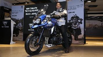 Triumph tiger online explorer 2017