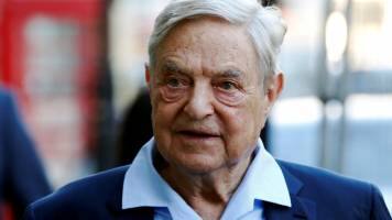 George Soros says Trump will fail and market's dream will end