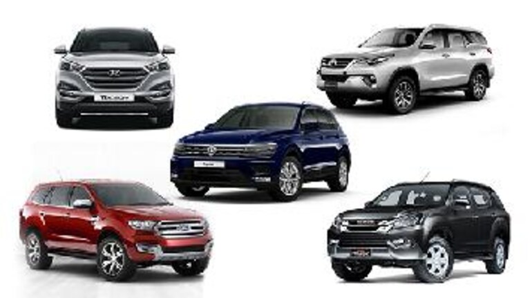 Spec Comparison Volkswagen Tiguan Vs Hyundai Tucson Vs Isuzu Mu X Vs Ford Endeavour Vs Toyota Fortuner