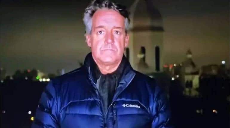 Russia-Ukraine Conflict: पुतिन की यूक्रेन में सैन्य कार्रवाई की घोषणा के तुरंत बाद लाइव टेलीकास्ट के दौरान सुना गया धमाका, कैमरे में कैद हुआ रूसी लड़ाकू जेट