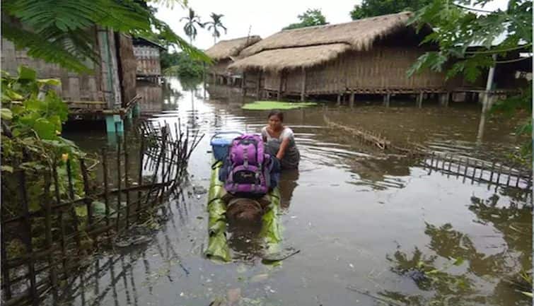 Assam floods: असम में बाढ़ की स्थिति गंभीर, 30 लोगों की मौत, 5 लाख लोग अभी भी फंसे