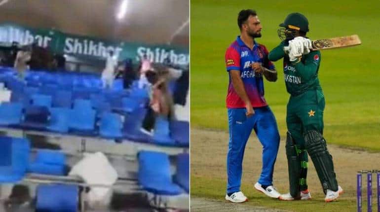 PAK vs AFG: मैच हारने के बाद नाराज अफगानी फैंस ने पाकिस्तानियों की कर दी पिटाई, खिलाड़ियों में भी आई मारपीट की नौबत PAK vs AFG: मैच हारने के बाद नाराज अफगानी फैंस ने पाकिस्तानियों की कर दी पिटाई, खिलाड़ियों में भी आई मारपीट की नौबत