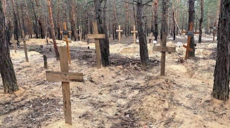 Russia Ukraine War: रूस के कब्जे से छुड़ाए गए इलाके में मिली 440 शवों की कब्र, यूक्रेन का दावा- कई टॉर्चर रूम भी मिले Russia Ukraine War: रूस के कब्जे से छुड़ाए गए इलाके में मिली 440 शवों की कब्र, यूक्रेन का दावा- कई टॉर्चर रूम भी मिले