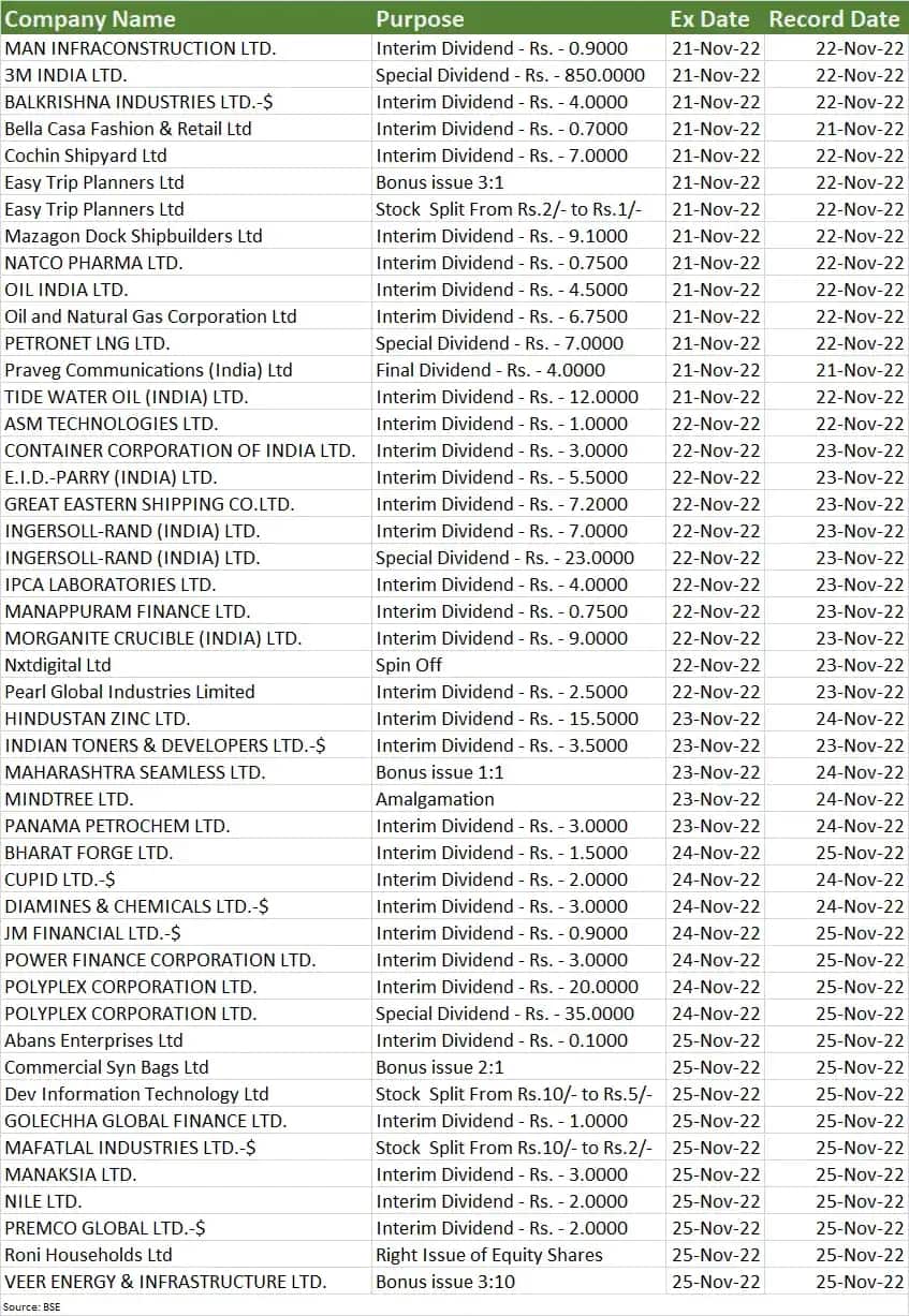 stocks dividend