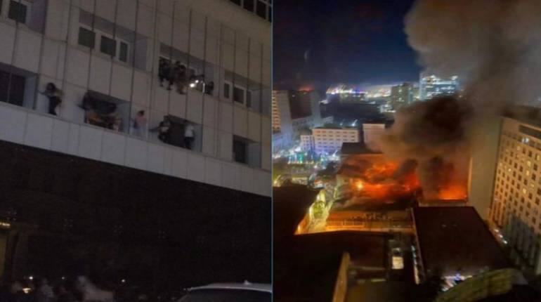 Cambodia Fire: कंबोडिया में होटल में लगी भीषण आग, 10 लोग जिंदा जले, 30 से अधिक घायल, खिड़की से कूद लोगों ने बचाई जान