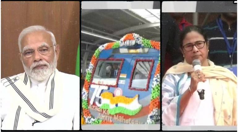 मां के अंतिम संस्कार के बाद PM मोदी ने हावड़ा को NJP से जोड़ने वाली वंदे भारत एक्सप्रेस को हरी झंडी दिखाई, ममता बनर्जी बोलीं- आपकी मां हमारी भी मां मां के अंतिम संस्कार के बाद PM मोदी ने हावड़ा को NJP से जोड़ने वाली वंदे भारत एक्सप्रेस को हरी झंडी दिखाई, ममता बनर्जी बोलीं- आपकी मां हमारी भी मां