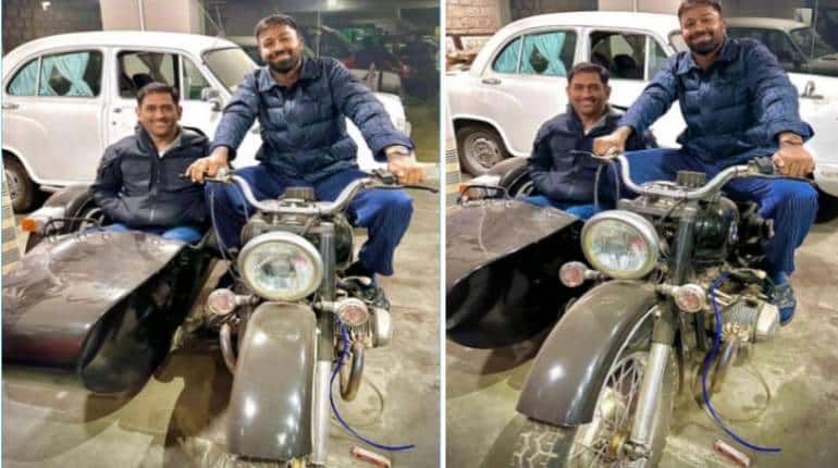 Hardik Pandya: कप्तान हार्दिक पंड्या ने धोनी के साथ फोटो शेयर कर 'शोले 2' का किया ऐलान! जय-वीरू की तस्वीर हुई वायरल Hardik Pandya: कप्तान हार्दिक पंड्या ने धोनी के साथ फोटो शेयर कर 'शोले 2' का किया ऐलान! जय-वीरू की तस्वीर हुई वायरल