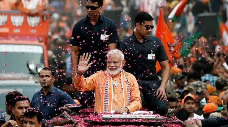 PM Roadshow In Delhi: BJP की राष्ट्रीय कार्यकारिणी की बैठक से पहले दिल्ली में पीएम मोदी का मेगा रोड शो शुरू