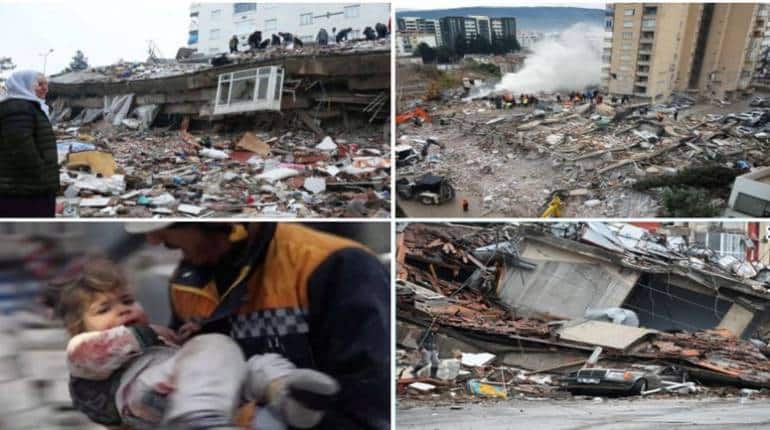 Turkey Earthquake: तुर्की और सीरिया में विनाशकारी भूकंप से 1,400 से अधिक लोगों की मौत, तस्वीरों में देखें खौफनाक मंजर