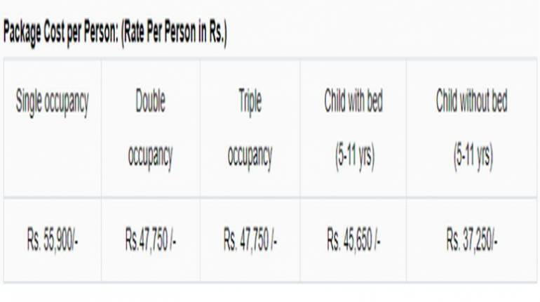 IRCTC थाईलैंड टूर पैकेज की कॉस्ट