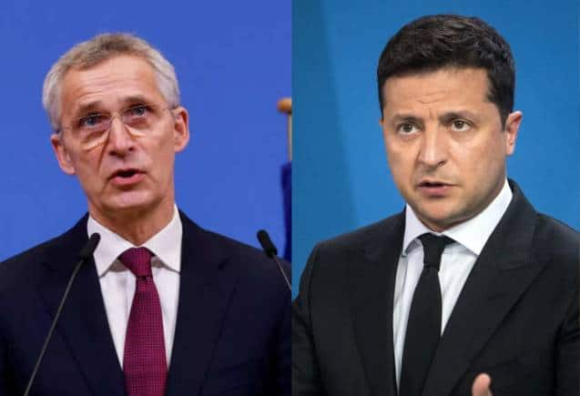 नाटो चीफ का बड़ा बयान, रूस के साथ लड़ाई में यूक्रेन को और भी ज्यादा सपोर्ट देने का किया वादा नाटो चीफ का बड़ा बयान, रूस के साथ लड़ाई में यूक्रेन को और भी ज्यादा सपोर्ट देने का किया वादा