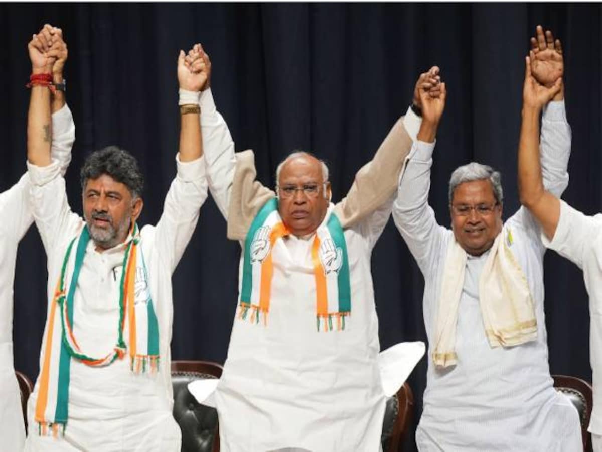 कर्नाटक: मुख्यमंत्री को लेकर फंसा पेंच! CLP मीटिंग में भी नहीं निकला कोई  हल, विधायकों ने कांग्रेस अध्यक्ष मल्लिकार्जुन खड़गे पर छोड़ा फैसला ...
