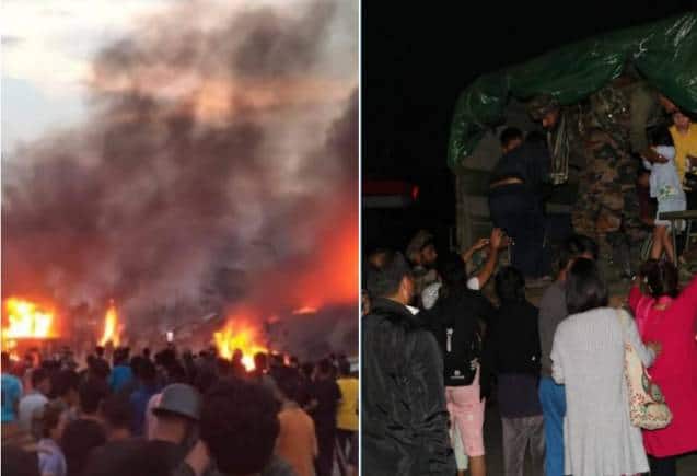 Manipur Violence: सेना ने हिंसा प्रभावित इलाकों से 4,000 लोगों को निकालकर सुरक्षित जगह पहुंचाया, अमित शाह ने सीएम से बात Manipur Violence: सेना ने हिंसा प्रभावित इलाकों से 4,000 लोगों को निकालकर सुरक्षित जगह पहुंचाया, अमित शाह ने सीएम से बात