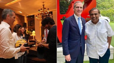 US Ambassador Eric Garcetti India visit: अमेरिकी राजदूत के रूप में नामित एरिक गार्सेटी पिछले महीने भारत पहुंचे थे। गार्सेटी को अमेरिकी उपराष्ट्रपति कमला हैरिस ने इस साल मार्च में भारत में नए अमेरिकी राजदूत के रूप में शपथ दिलाई थी। 