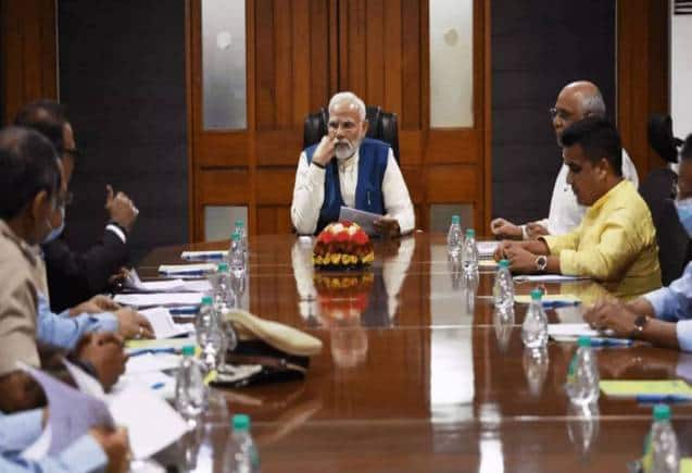Cyclone Biparjoy: चक्रवात बिपरजोय से जुड़े हालात की समीक्षा के लिए पीएम मोदी ने बुलाई हाईलेवल मीटिंग Cyclone Biparjoy: चक्रवात बिपरजोय से जुड़े हालात की समीक्षा के लिए पीएम मोदी ने बुलाई हाईलेवल मीटिंग