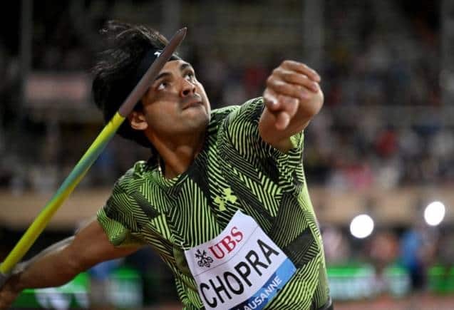 नीरज चोपड़ा लुसाने डायमंड लीग में लगातार दूसरी बार टॉप पर रहे, 87.66 मीटर तक भेला फेंक कर गोल्ड किया अपने नाम नीरज चोपड़ा लुसाने डायमंड लीग में लगातार दूसरी बार टॉप पर रहे, 87.66 मीटर तक भेला फेंक कर गोल्ड किया अपने नाम