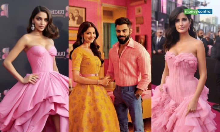 Bollywood Barbie : देखिए इंडियन सेलेब्स का Barbie अवतार, AI ने बदल दिया स्टार्स का लुक