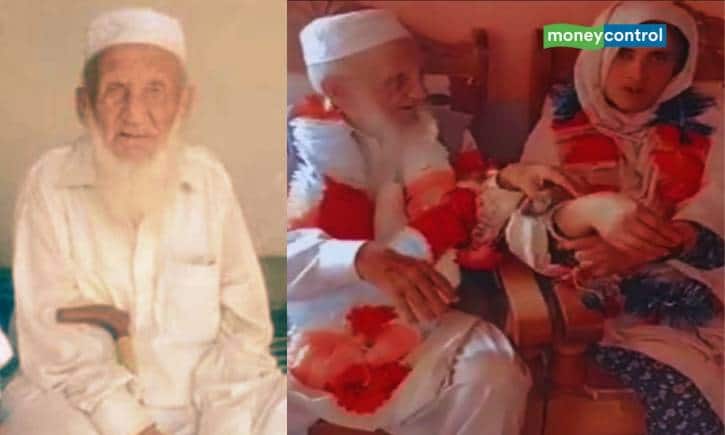 110 की उम्र में की चौथी शादी, पहले से हैं तीन बीवियां और 84 लोगों का बड़ा परिवार 110 की उम्र में की चौथी शादी, पहले से हैं तीन बीवियां और 84 लोगों का बड़ा परिवार