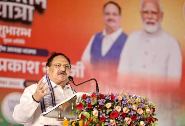 Chhattisgarh Election 2023: 'मां, बेटे ने अपमान करने के लिए एजेंडा तैयार किया' सनातन धर्म विवाद पर नड्डा ने गांधी परिवार पर साधा निशाना