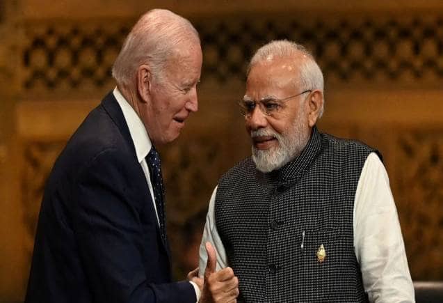 G20 Summit 2023:अमेरिकी राष्ट्रपति जो बाइडेन की कोरोना रिपोर्ट निगेटिव, पीएम मोदी से करेंगे मुलाकात G20 Summit 2023:अमेरिकी राष्ट्रपति जो बाइडेन की कोरोना रिपोर्ट निगेटिव, पीएम मोदी से करेंगे मुलाकात