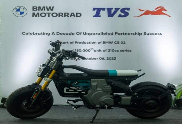 TVS और BMW मिलकर तैयार करेंगी पहला EV टू-व्हीलर CE-02, भारत में 2024 में होगा लॉन्च