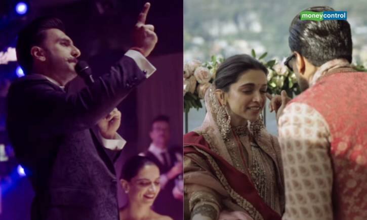 Koffee With Karan में रणवीर-दीपिका ने रिलीज की वेडिंग वीडियो, इमोशनल जर्नी की दिखी एक झलक Koffee With Karan में रणवीर-दीपिका ने रिलीज की वेडिंग वीडियो, इमोशनल जर्नी की दिखी एक झलक