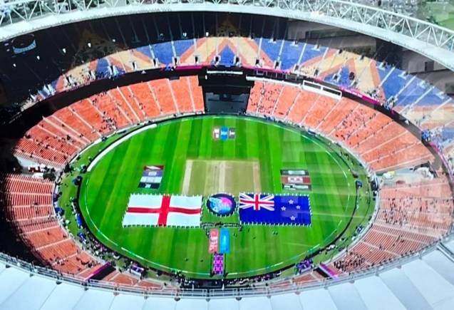 World Cup 2023: इंग्लैंड-न्यूजीलैंड मैच में खाली स्टेडियम देख क्रिकेट फैंस हुए हैरान, वीरेंद्र सहवाग ने की फ्री टिकट देने की अपील World Cup 2023: इंग्लैंड-न्यूजीलैंड मैच में खाली स्टेडियम देख क्रिकेट फैंस हुए हैरान, वीरेंद्र सहवाग ने की फ्री टिकट देने की अपील