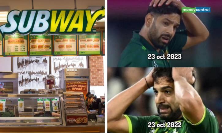 पाकिस्तान की हार पर Subway India का तीखा वार, ऐसे किया ट्रोल पाकिस्तान की हार पर Subway India का तीखा वार, ऐसे किया ट्रोल