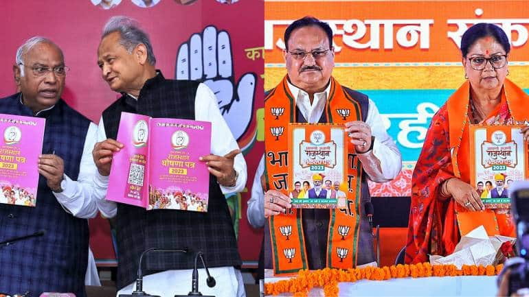 Rajasthan Election 2023: किसान, महिला और युवा... BJP और कांग्रेस के घोषणापत्र में सभी को साधने की कोशिश, ये हैं अंतर