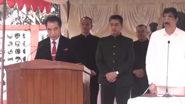 Mizoram CM Oath: पूर्व IPS के हाथों में मिजोरम की सत्ता, 11 मंत्रियो समेत लालदुहोमा ने ली CM पद की शपथ