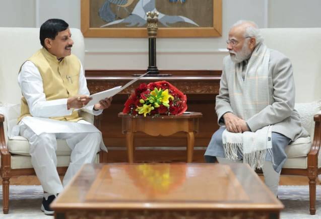मध्य प्रदेश के CM मोहन यादव ने PM मोदी से की मुलाकात, क्या हुई बात?