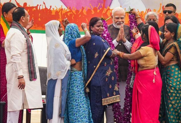 BJP का मिशन साउथ! पीएम मोदी 3 जनवरी को केरल में 2 लाख महिलाओं को करेंगे संबोधित BJP का मिशन साउथ! पीएम मोदी 3 जनवरी को केरल में 2 लाख महिलाओं को करेंगे संबोधित