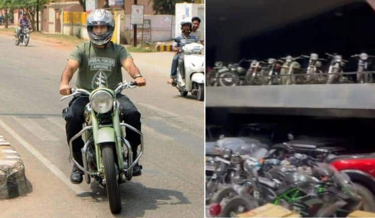 MS Dhoni की बाइकों का शीशमहल, शानदार कलेक्शन के साथ सामने आई गराज की वीडियो MS Dhoni की बाइकों का शीशमहल, शानदार कलेक्शन के साथ सामने आई गराज की वीडियो