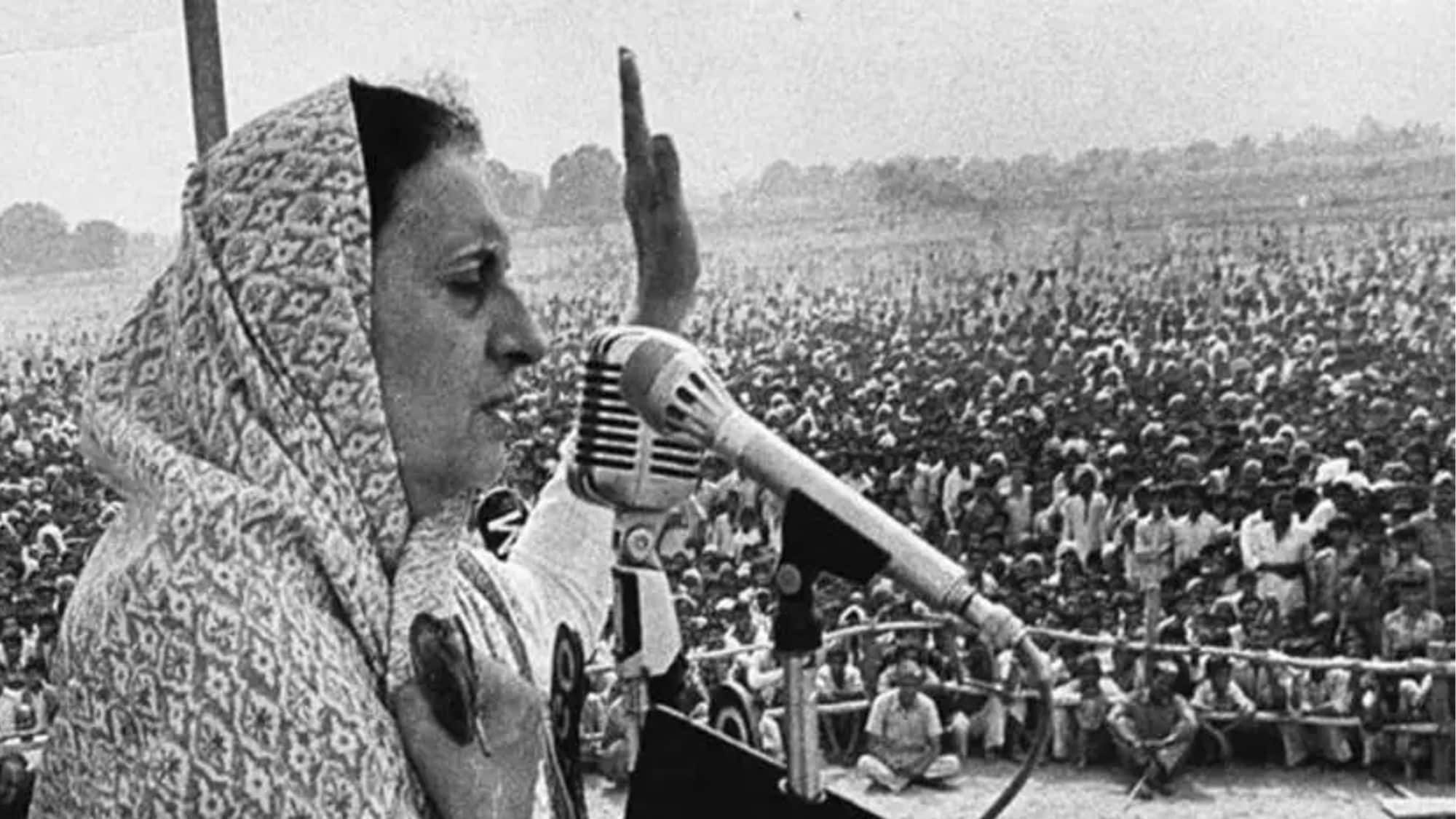 Indira congress Hand