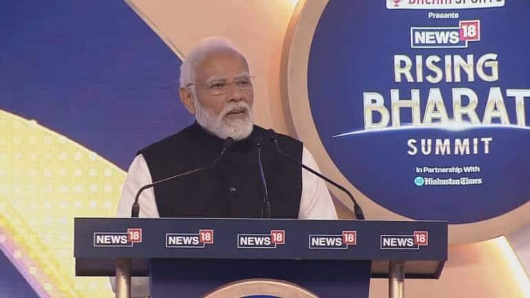 Rising Bharat Summit: 'नीयत सही, तो काम सही' PM मोदी ने भ्रष्टाचार पर विपक्ष को घेरा, बताया- 10 सालों कैसे बदला भारत
