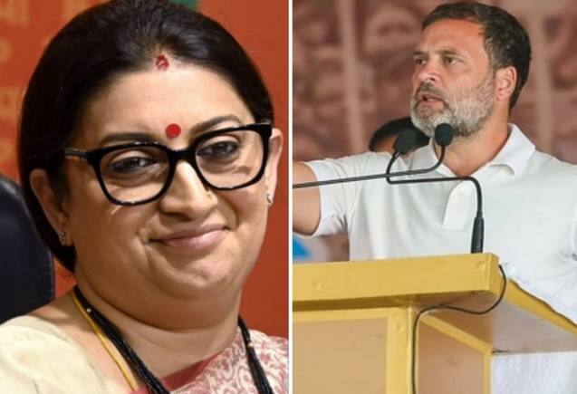Lok Sabha Elections 2024: 'हार का डर है...' राहुल गांधी के 2 लोकसभा सीटों से चुनाव लड़ने की अटकलों पर स्मृति ईरानी का तंज Lok Sabha Elections 2024: 'हार का डर है...' राहुल गांधी के 2 लोकसभा सीटों से चुनाव लड़ने की अटकलों पर स्मृति ईरानी का तंज