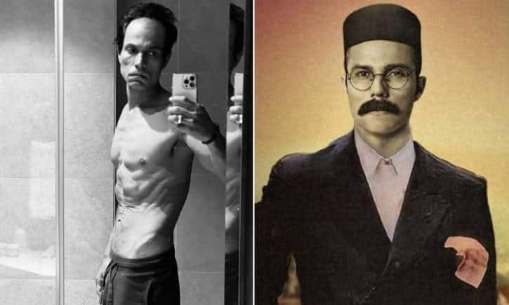 Randeep Hooda की ट्रांसफॉर्मेशन ने लोगों को किया हैरान, ‘स्वतंत्र वीर सावरकर’ के लिए बनाया ऐसा हाल Randeep Hooda की ट्रांसफॉर्मेशन ने लोगों को किया हैरान, ‘स्वतंत्र वीर सावरकर’ के लिए बनाया ऐसा हाल
