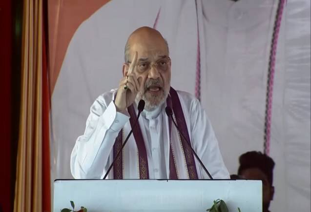 'यूपी में अब गुंडे पलायन करने लगे हैं', अमित शाह ने सपा और कांग्रेस को बताया राम मंदिर का विरोधी