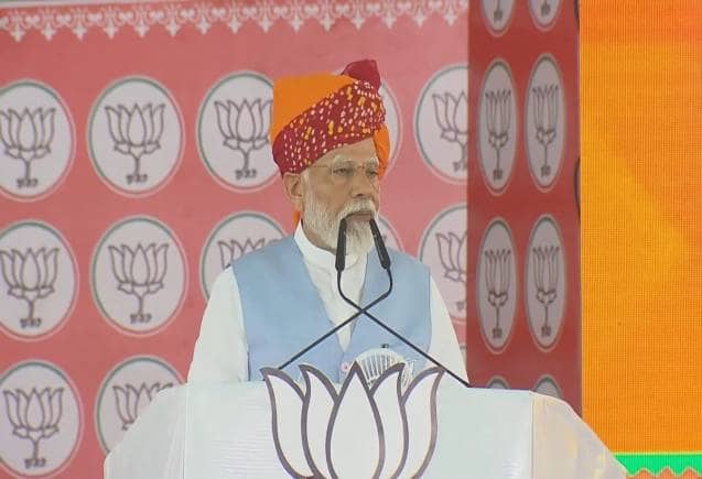 'BJP यानी विकास, जबकि कांग्रेस मतलब हर बीमारी की जड़', राजस्थान में विपक्ष पर बरसे पीएम मोदी