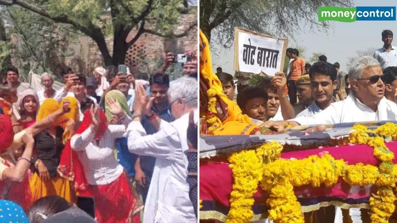 Lok Sabha Elections 2024: राजस्थान के दौसा में 85 वर्षीय बुजुर्ग को चारपाई पर लेकर ग्रामीणों ने निकाली वोट बारात